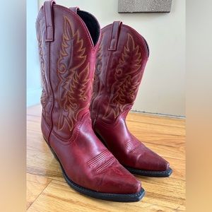 Red Cowboy boots